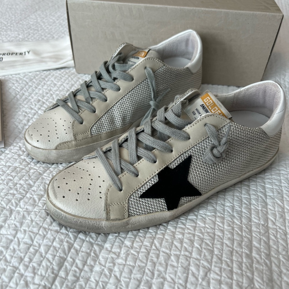 Golden Goose Mesh Superstar size 39
